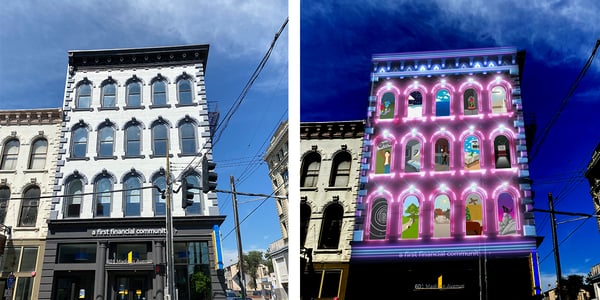 Exterior images of First Financial Bank in Covington