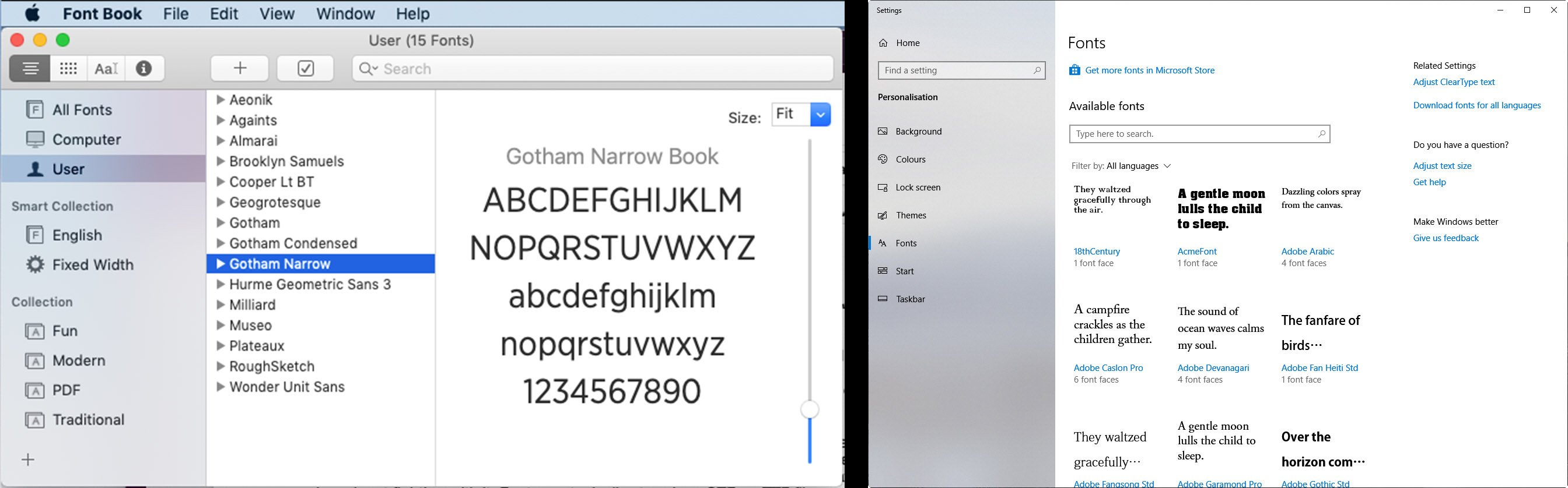 3 mac fontbook windows 10 fonts type