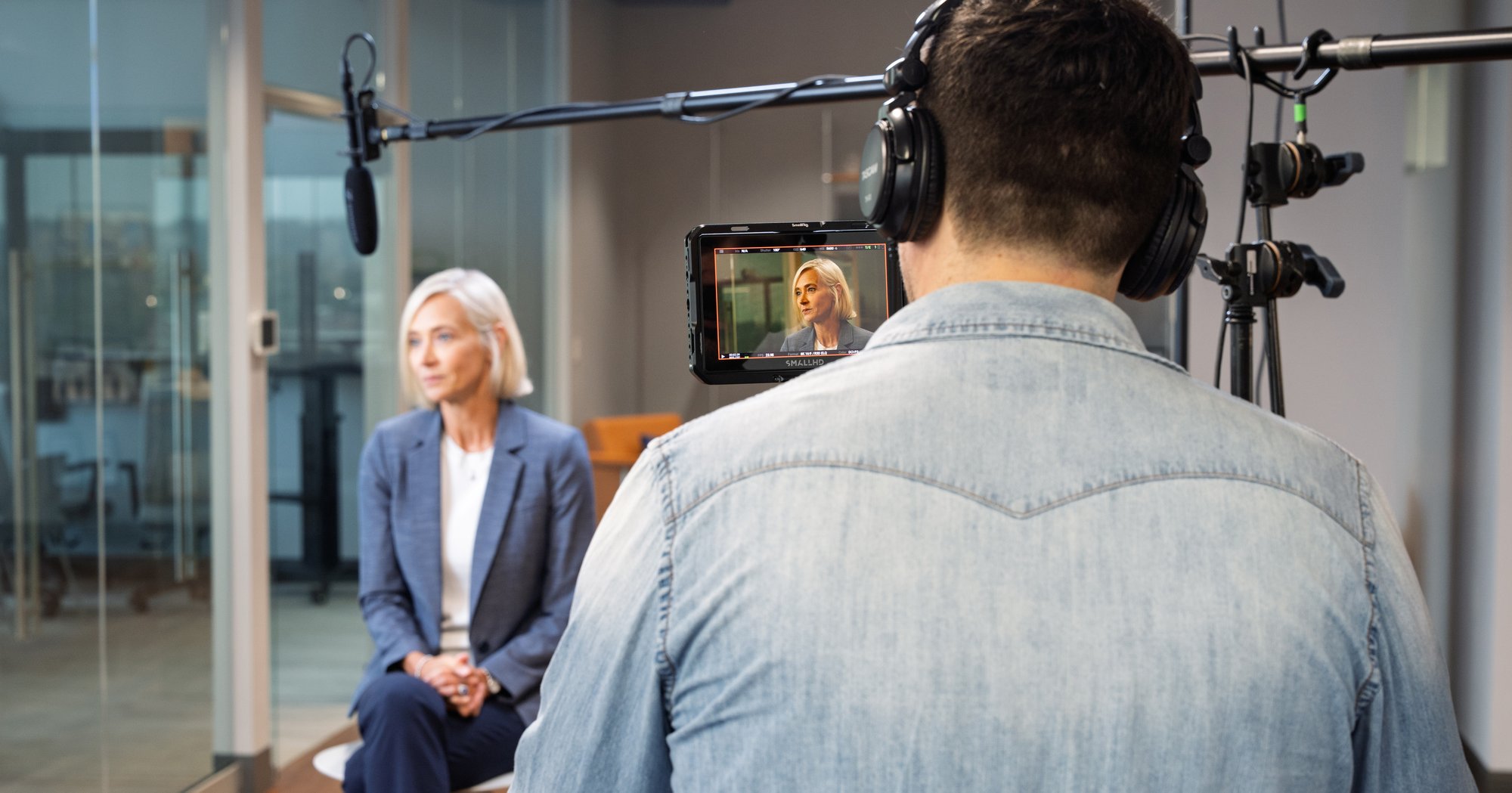 Internal Communications_Shot of Camera Monitor on Client Close Up_Featured