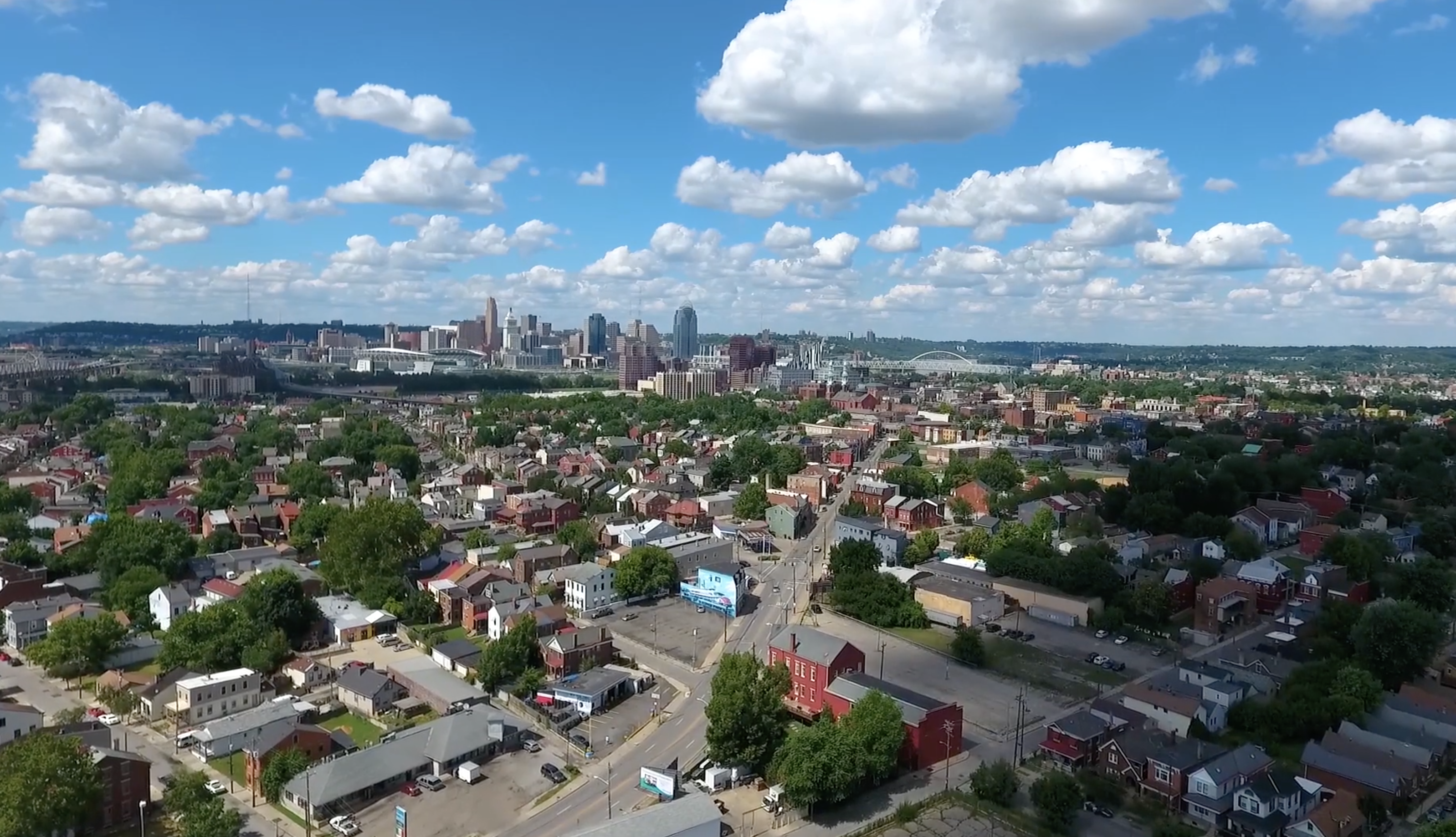 Spotted Yeti Media Video Production Cincinnati Ohio City Skyline